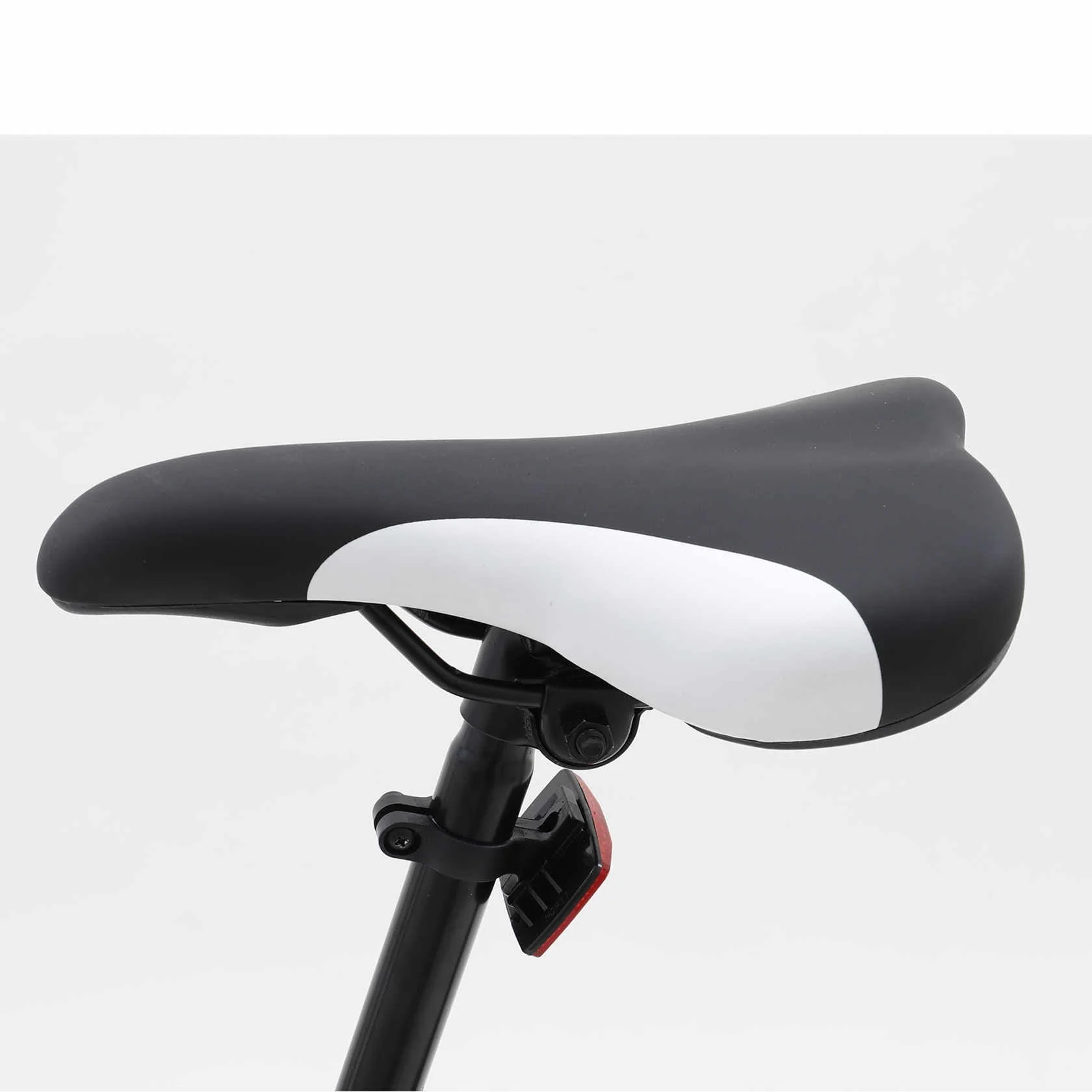 Dinling Mountain Bike, 26-inch wheel, 21 speeds Hybrid Road Bicycle, Black-White