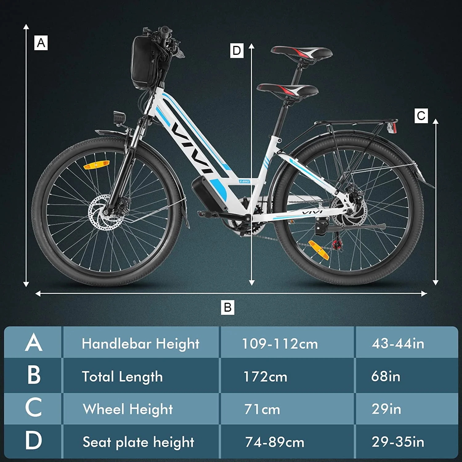 Vivi Electric Bike 26