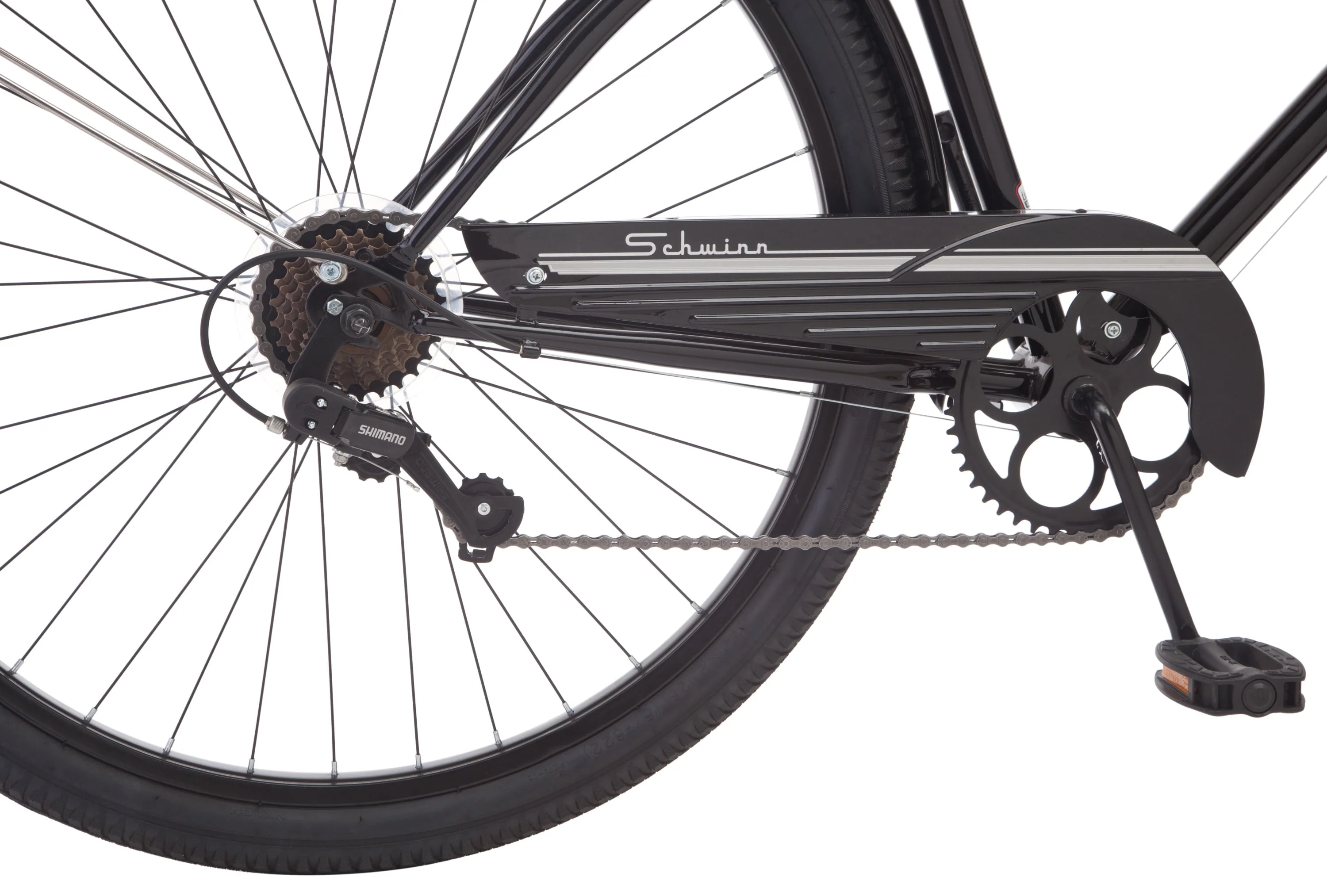 Midway Cruiser Bicycle, 29-in. Wheels, 7 Speeds, Black