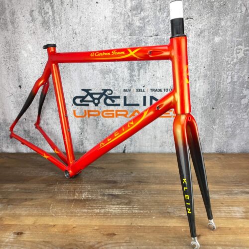 2003 Klein Q Carbon Team 61cm Rim Brake Alloy Road Bike Frameset 700c 2031g