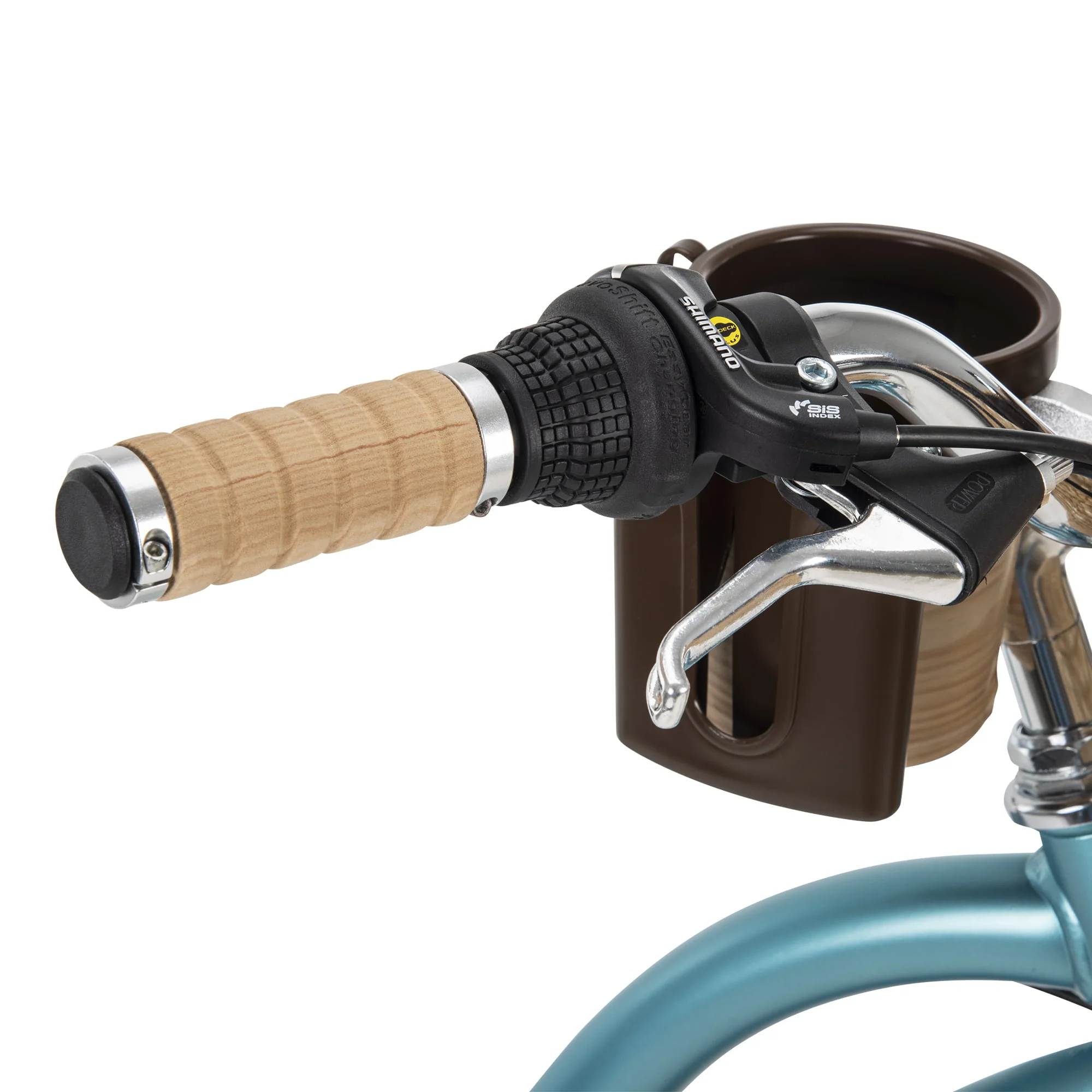 Jack 26-inch 7-Speed Comfort Bike for Women, Teal, by Huffy