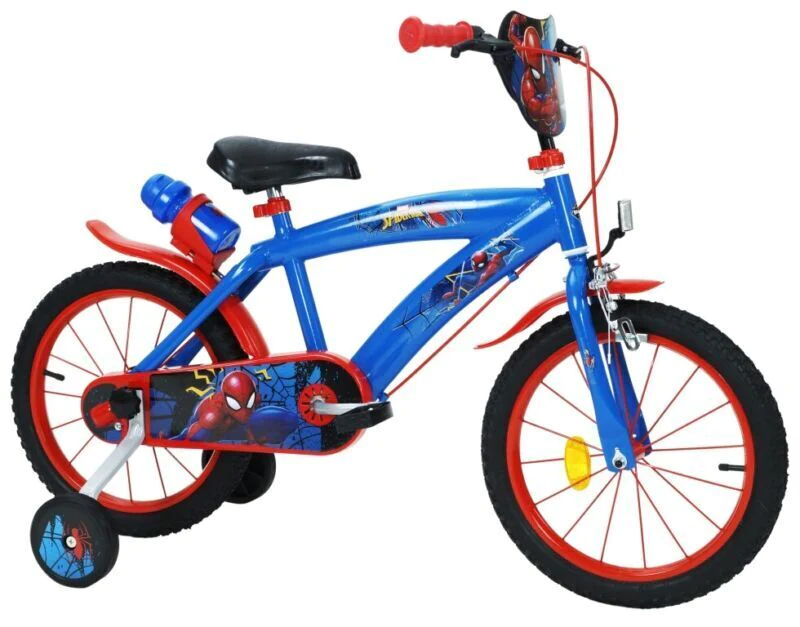 Huffy Marvel Spiderman 16" Kids Bike Boys Bicycle Stabilisers Calliper Brakes 5+