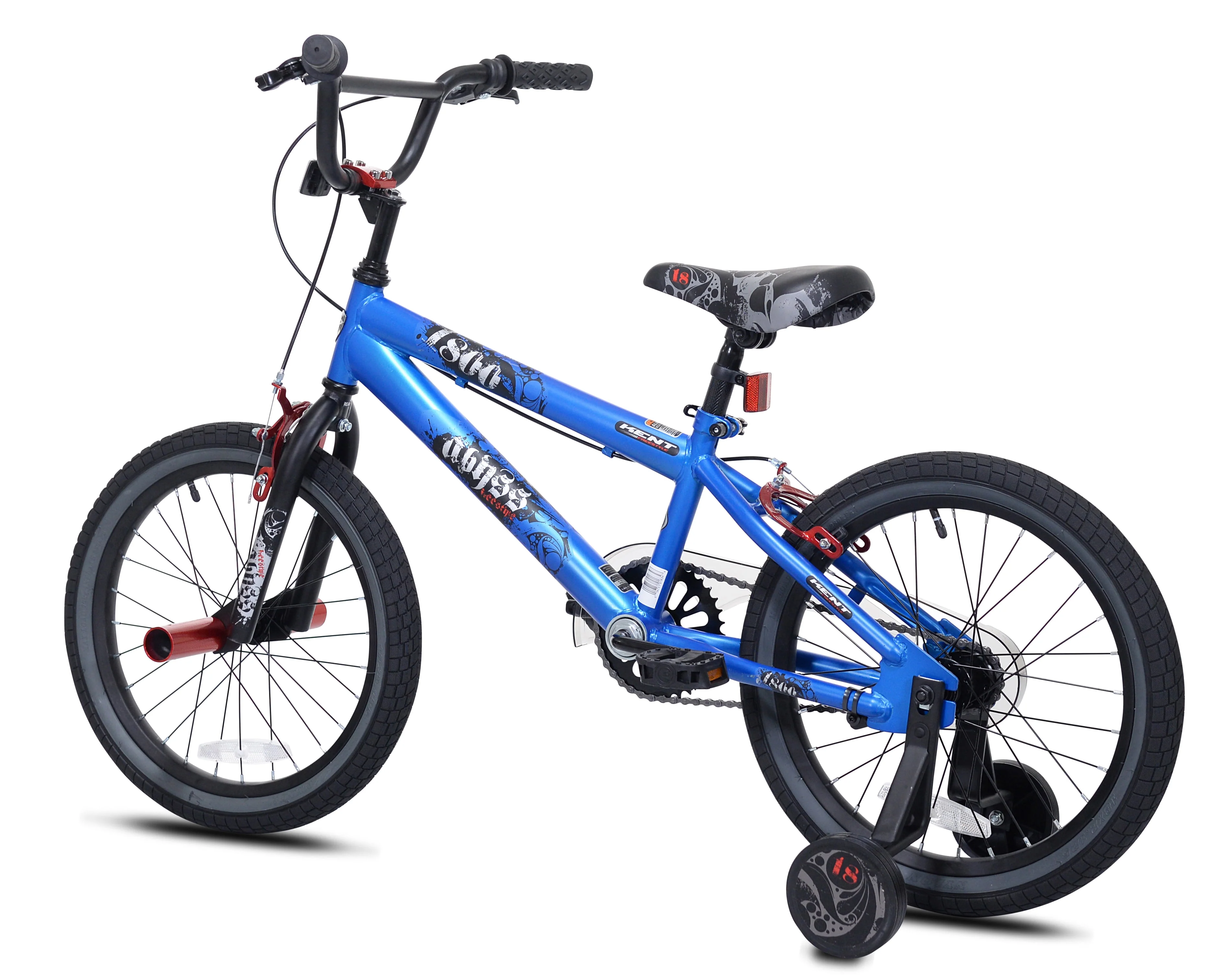 Bicycle 18-inch Abyss Boy's Freestyle BMX Bicycle, Blue
