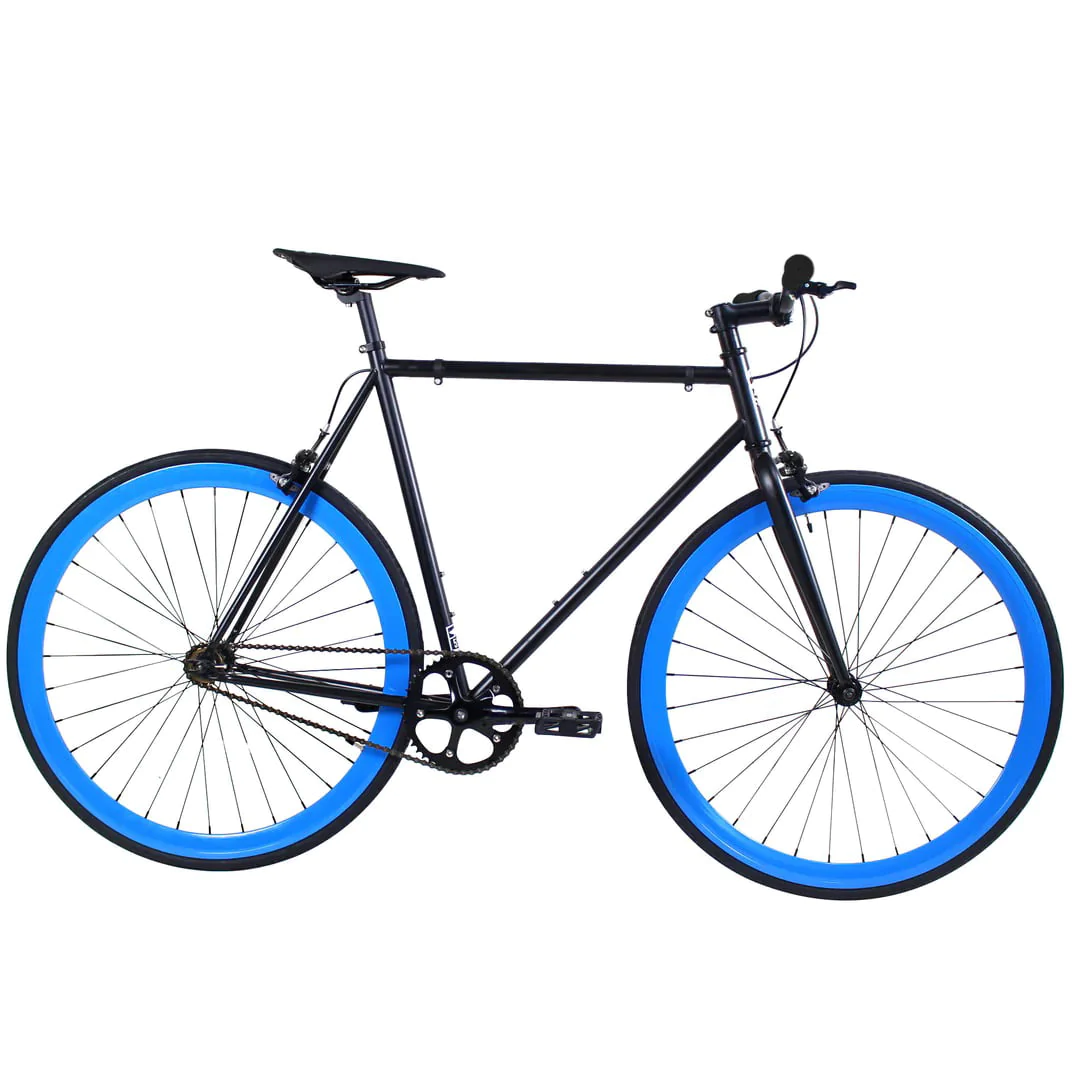 Golden Cycles Magic Black/Blue Fixed Gear 52 cm