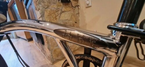 Brompton Unique Titanium Chrome Folding Bike + Options