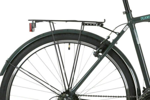 Freespirit Trekker Hybrid Mens Trekking Bike 700c Wheel 18 Speed - Black/Grey/Gr