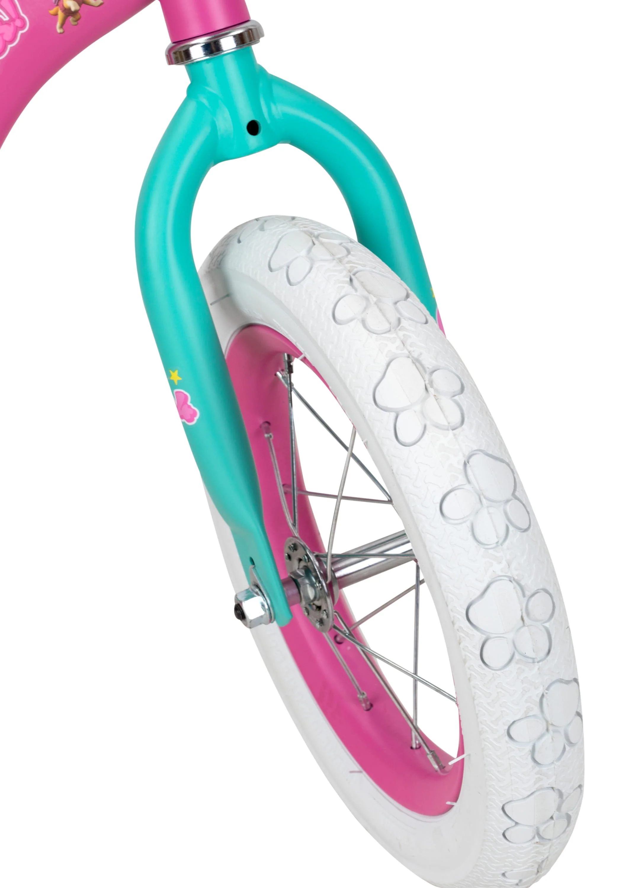 12in. Paw Patrol Skye Girls Kids Bike, Ages 2 to 4, Pink