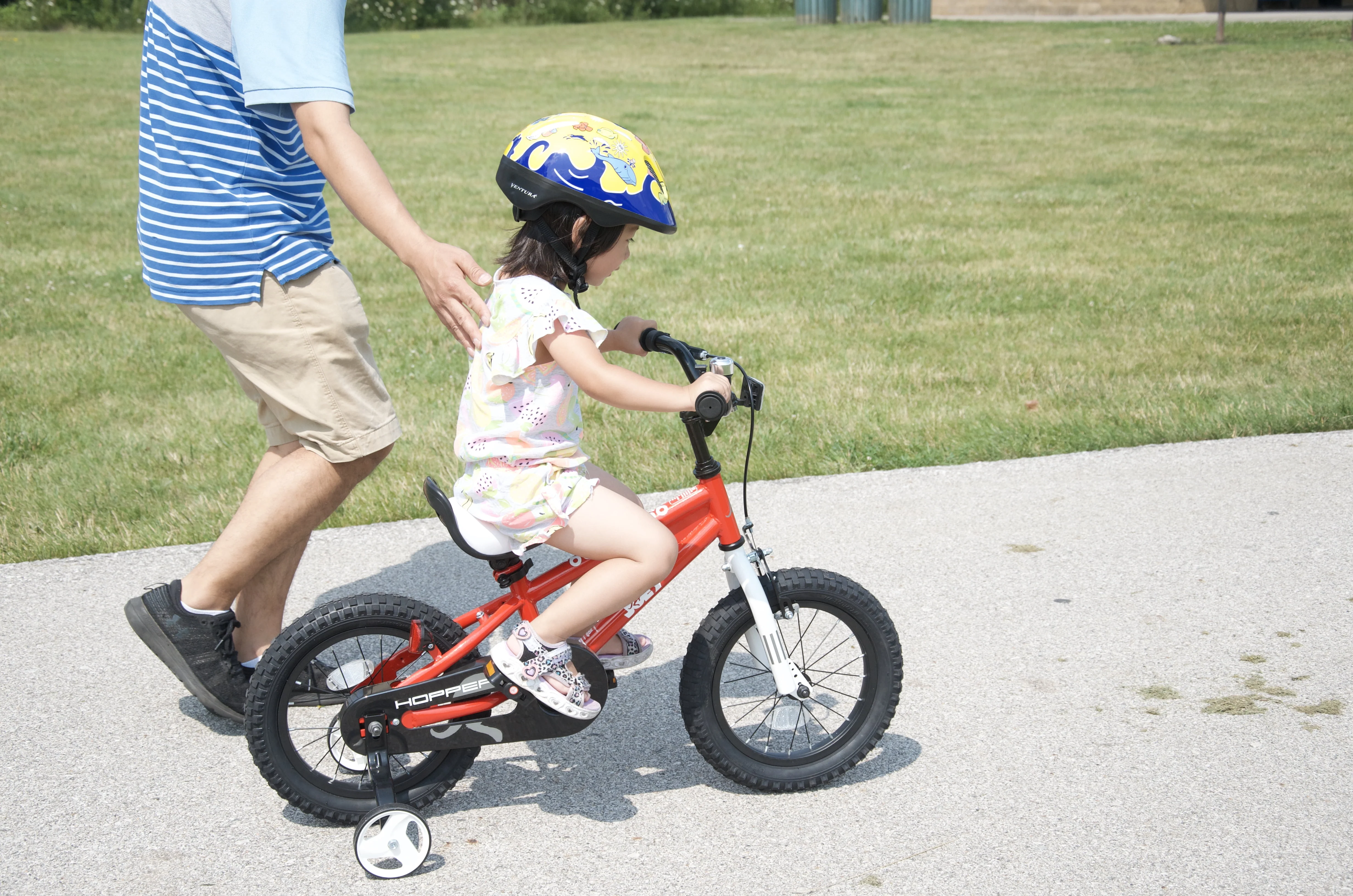 Joey Hopper 18 Inch Easy Assembly Kid's Bicycle, Bell Included, Red