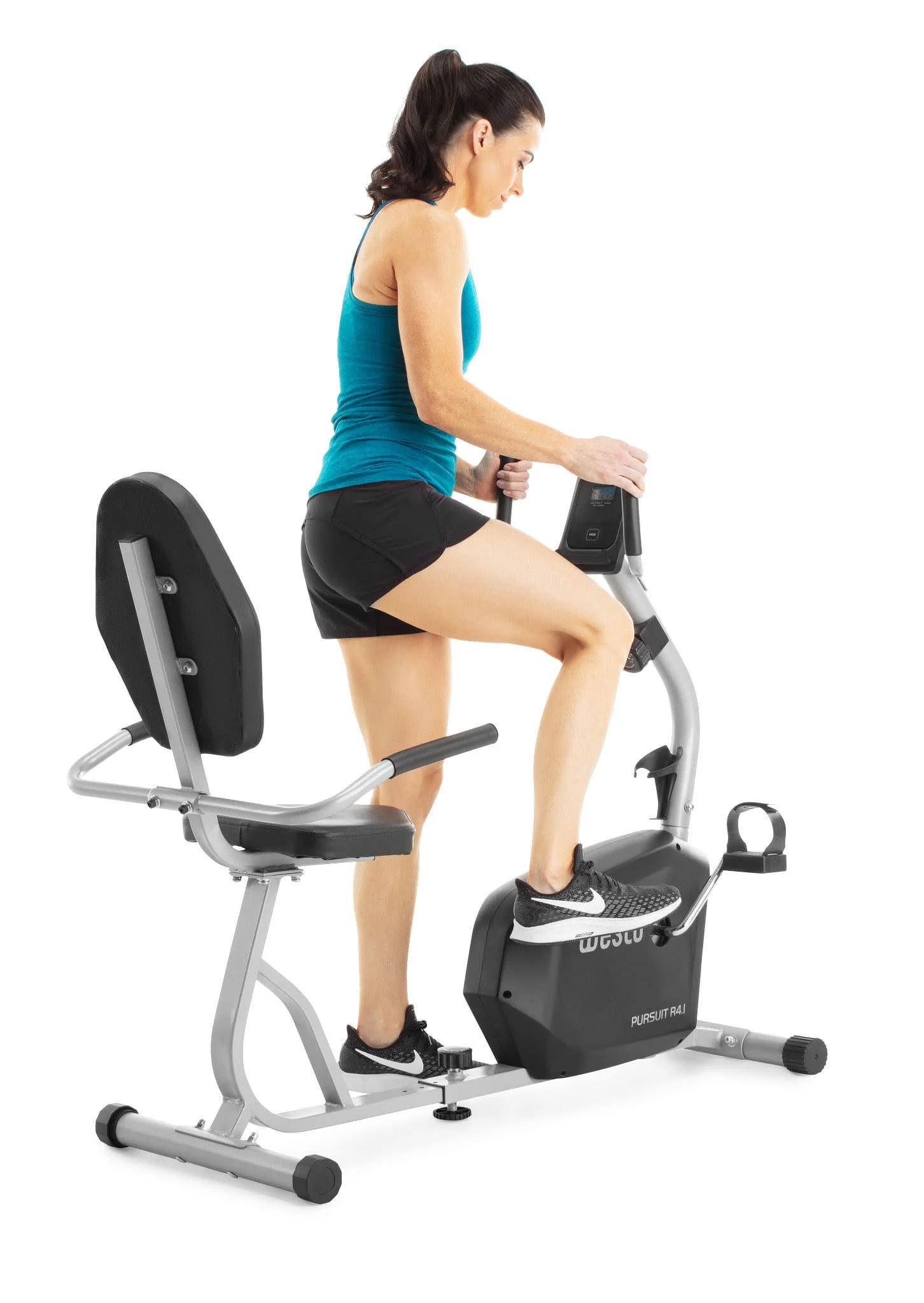 Weslo Pursuit R 4.1 Recumbent Exercise Bike with Inertia-Enhanced Flywheel