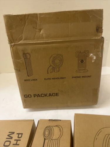 Lectric Bike Go Package Bike Lock, Elite Headlight , Phone Mount