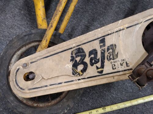Vtg 1971 AMF Baja Direct Drive Trail Bike Bicycle 38"L x 33"H Original Rare Item