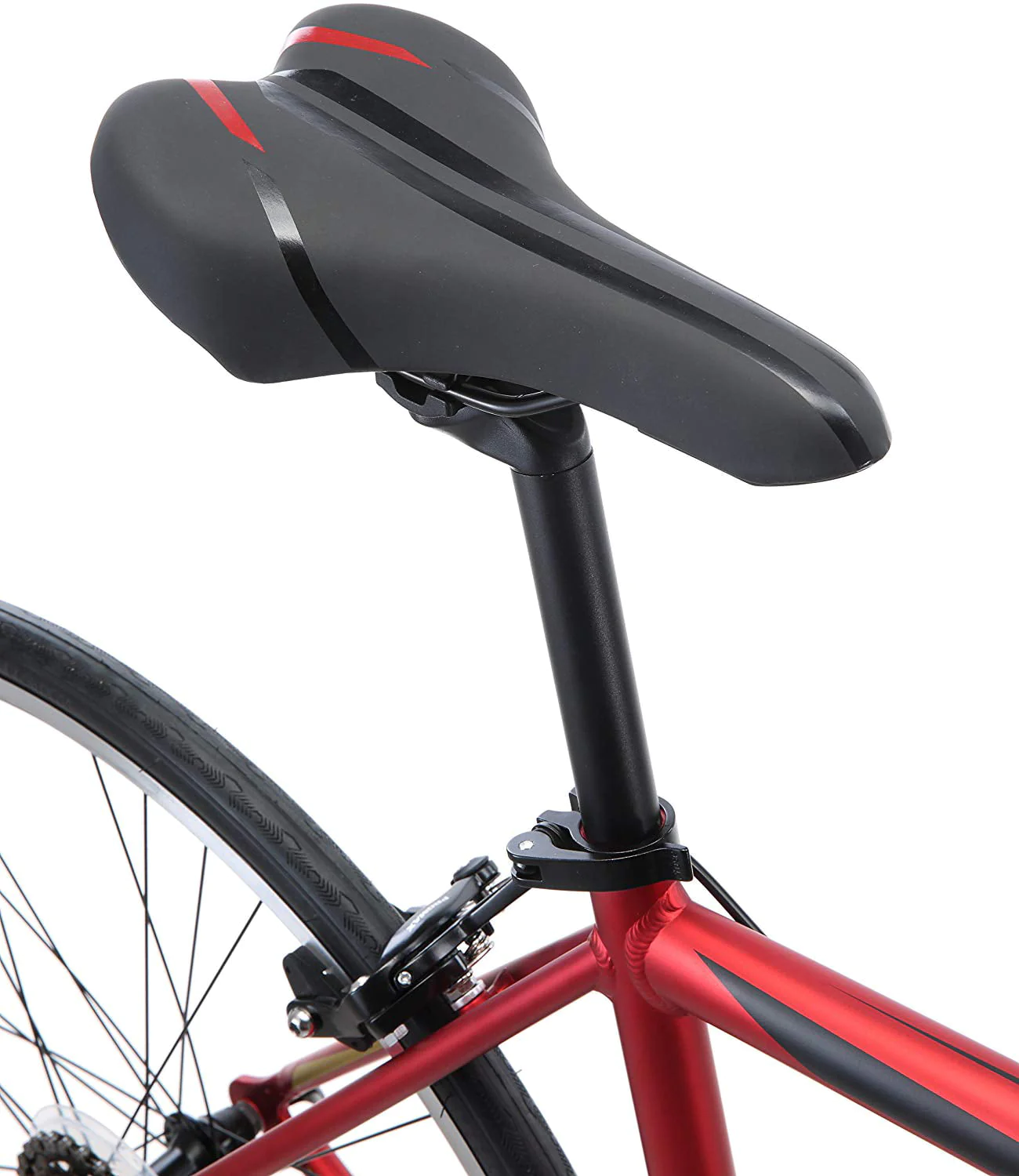 Schwinn Volare 1400 Bicycle 700C, Men's Drop Bar Road, Matte Red
