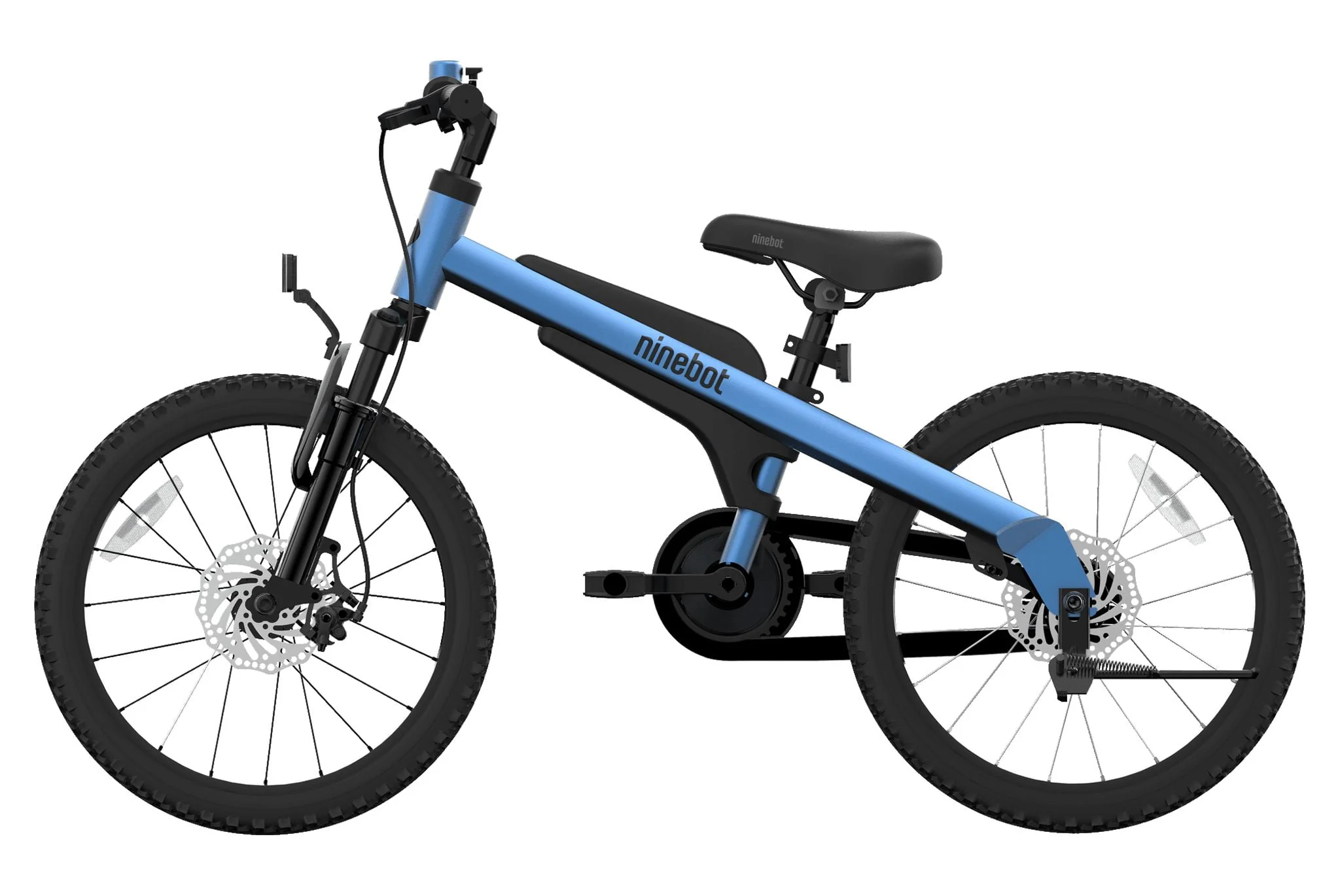 Segway Ninebot Kids Bike 18 In., Blue, Premium Grade, Recommended Height 3 Ft. 9 In. - 4 Ft. 9 In.