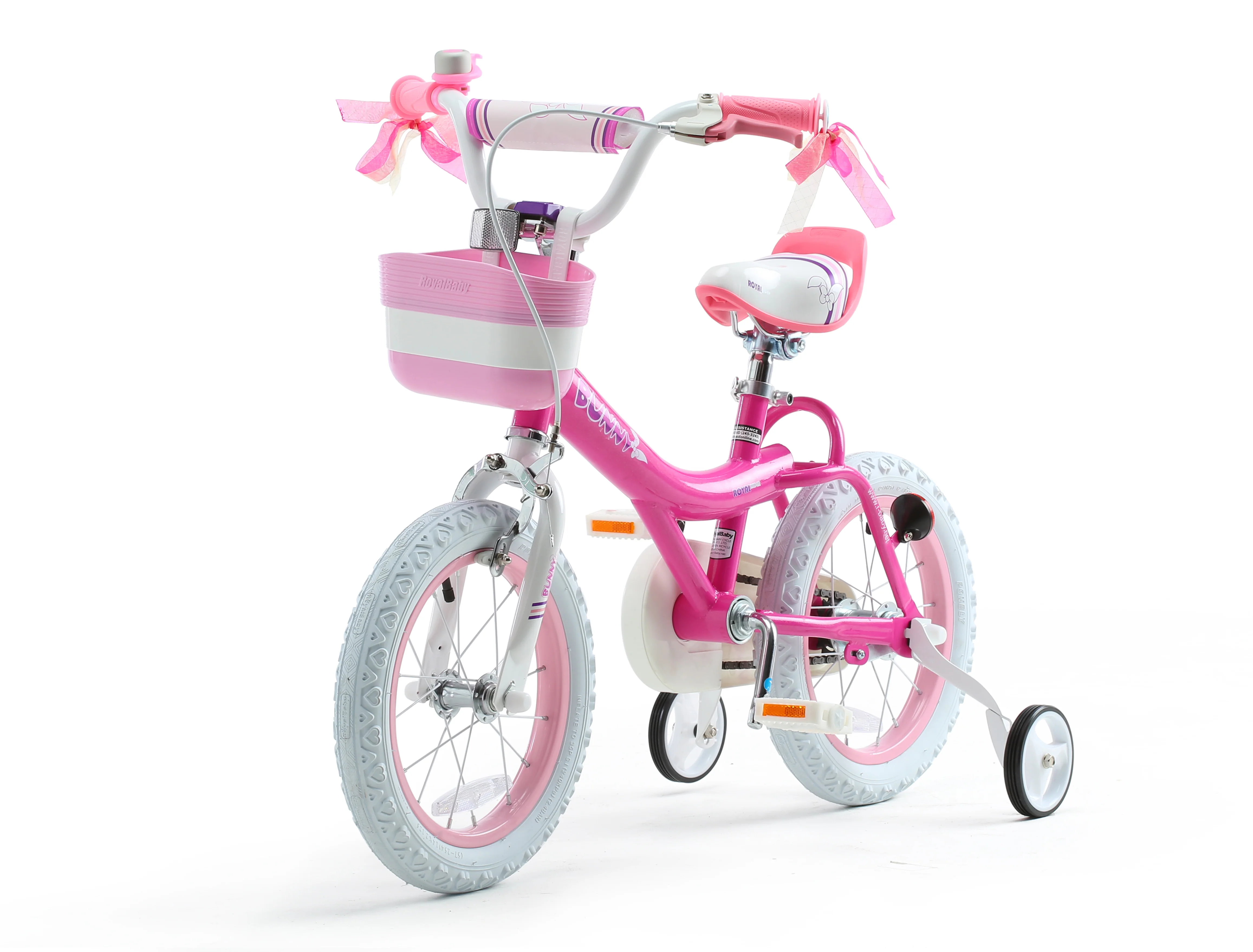 Royalbaby Bunny Girl&s;s Bike, 16 inch wheels, Fuschia