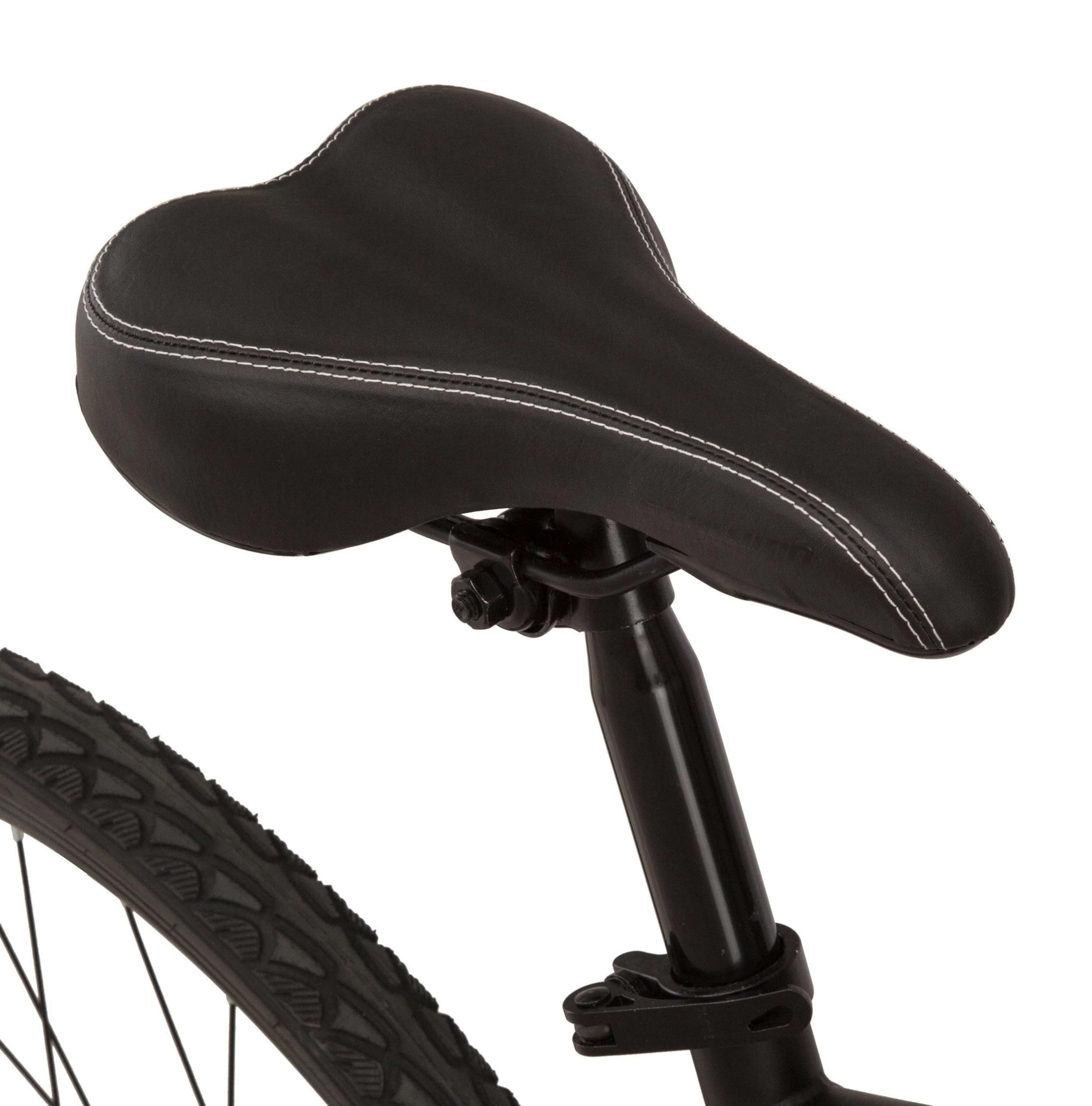 700c Glenwood Mens Hybrid Bike, 21 Speeds, Black