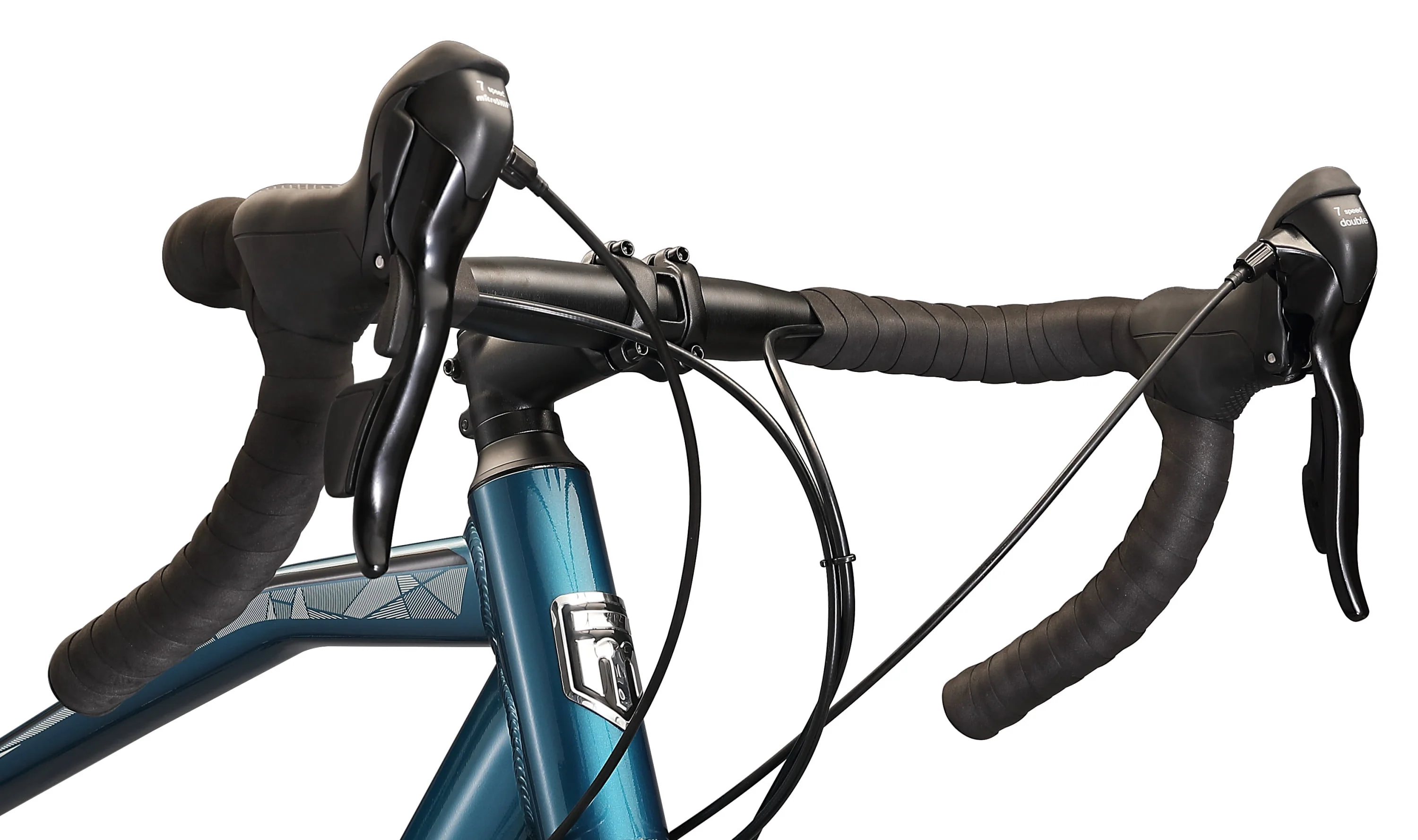 Mongoose Grit Adventure Road Bike, 14 speeds, 700c wheels, blue