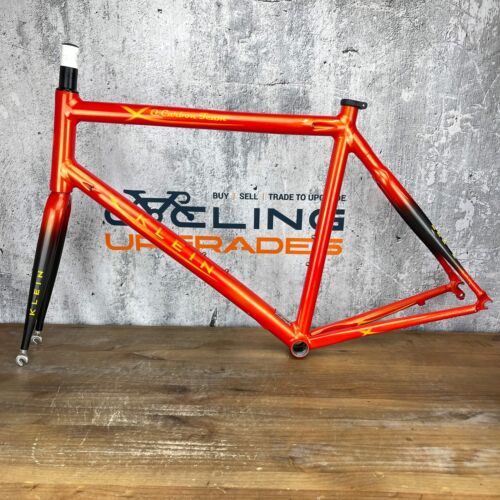 2003 Klein Q Carbon Team 61cm Rim Brake Alloy Road Bike Frameset 700c 2031g
