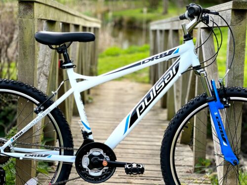 Dallingridge Pulsar Mountain Bike 26" Wheel MTB 18 Speed Shimano Bicycle White