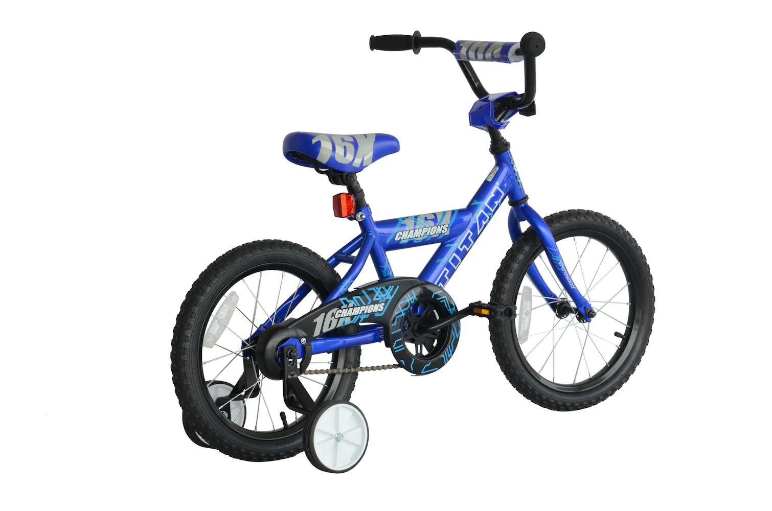 Titan Champions 16-Inch Boys BMX Bike, Blue