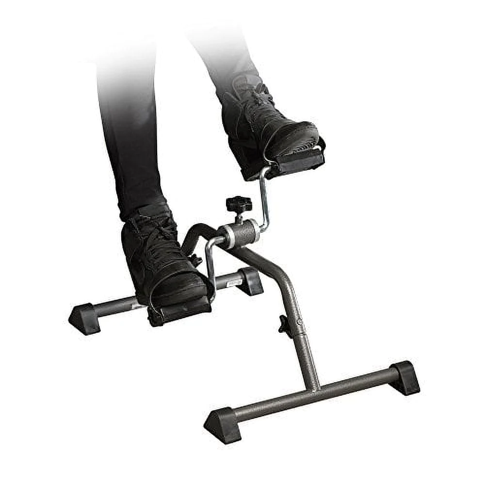 Drive Medical Pedal Exerciser with Attractive Silver Vein Finish, Silver Vein (Knock down)