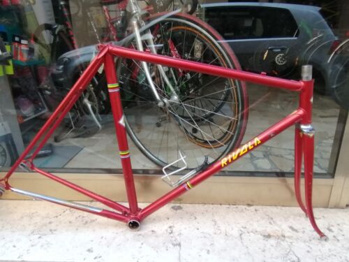 Vintage Rivola Competition Frame and Fork 54.5x55cm w/c Columbus SL