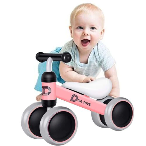 BABY BALANCE BIKE KIDS NO PEDALS TRIKE WALKER PUSH RIDE ON TODDLER BICYCLE NEW