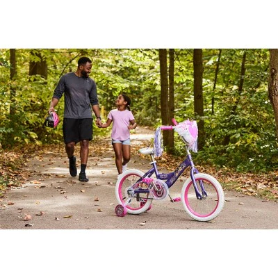 Huffy Princess 16" Kids' Bike - Purple