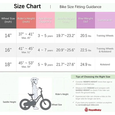 RoyalBaby Chipmunk 18 Inch Kids Bicycle with Basket, Kickstand, Quick Release Seat, Dual Brakes, and Tool Kit for Boys and Girls Ages 5 to 9, Pink