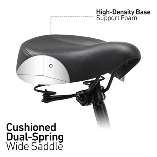 sixthreezero Around the Block Men's 7-Speed Beach Cruiser Bicycle, 26 In. Wheels, Matte Gray