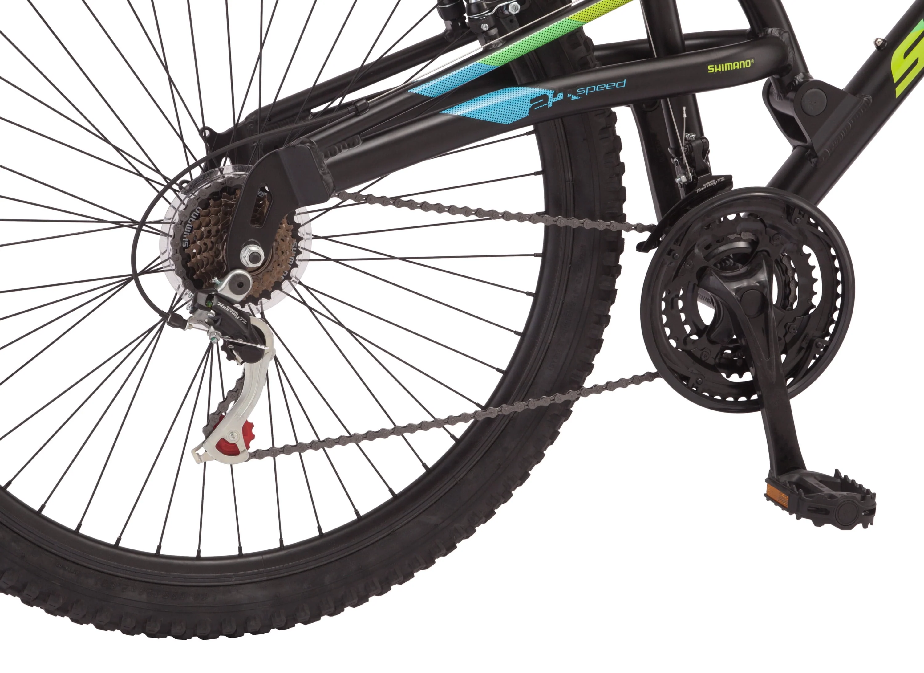 29-in. Knowles Mens Mountain Bike, Black, 21 Speeds