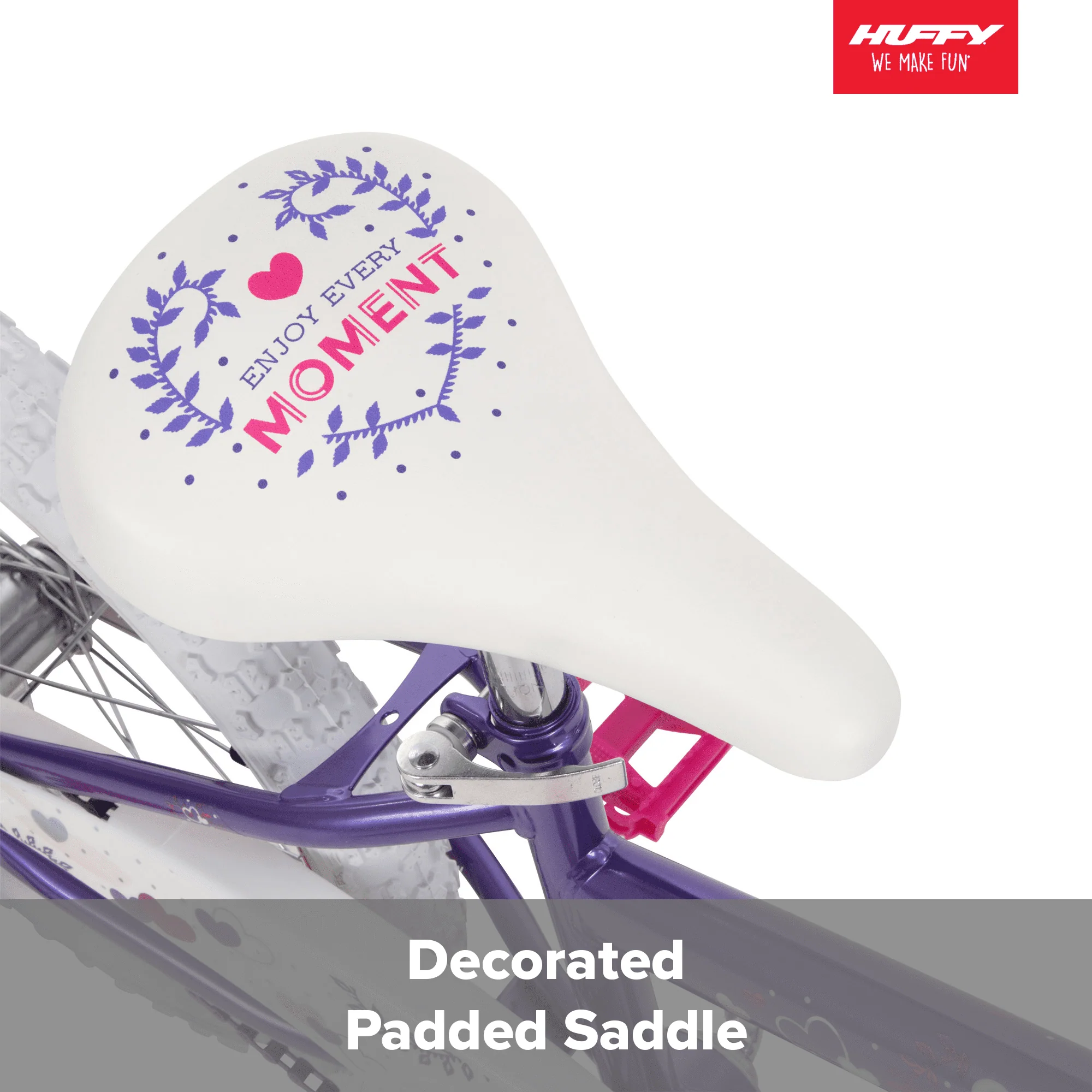 18 in. Sea Star Girl Bike, Metallic Purple