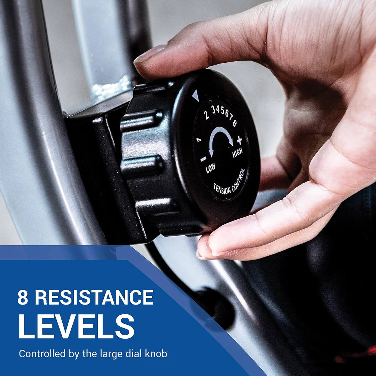 XTERRA Fitness FB360 Compact Stationary Upright Folding Bike with Magnetic Resistance and 250 lb Weight Limit