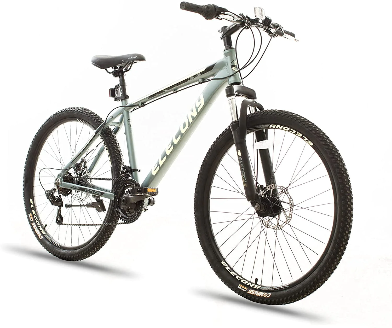 Modern Mountain Bike, 26 Inch Aluminum Frame Mountain Bike, 21 Speed Mountain Bicycle Dual Disc Brakes, 26inch Bike, for Adult Mens Womens, Multicolor