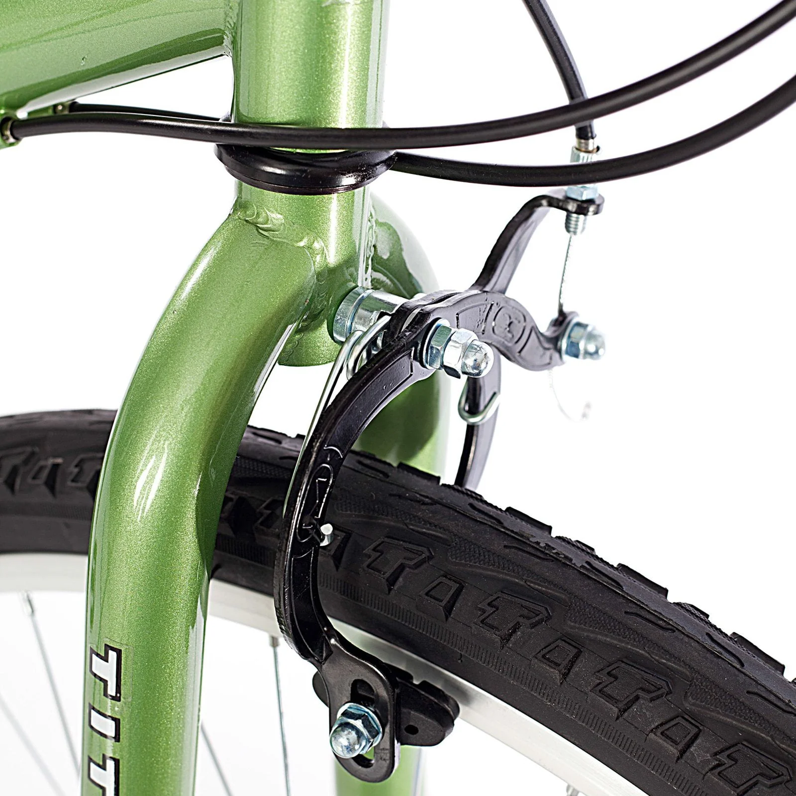 Titan Wildcat 18-Speed Women's Mountain Bike, Lavender and White