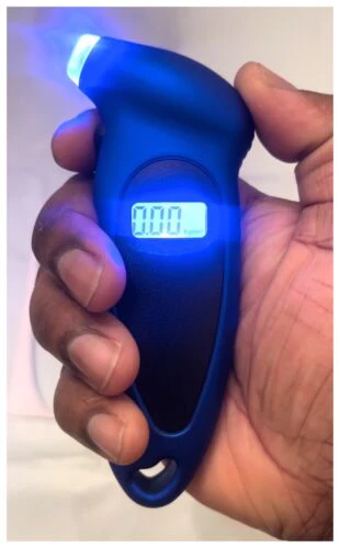 Digital LCD Display Tire Pressure Gauge with Backlight