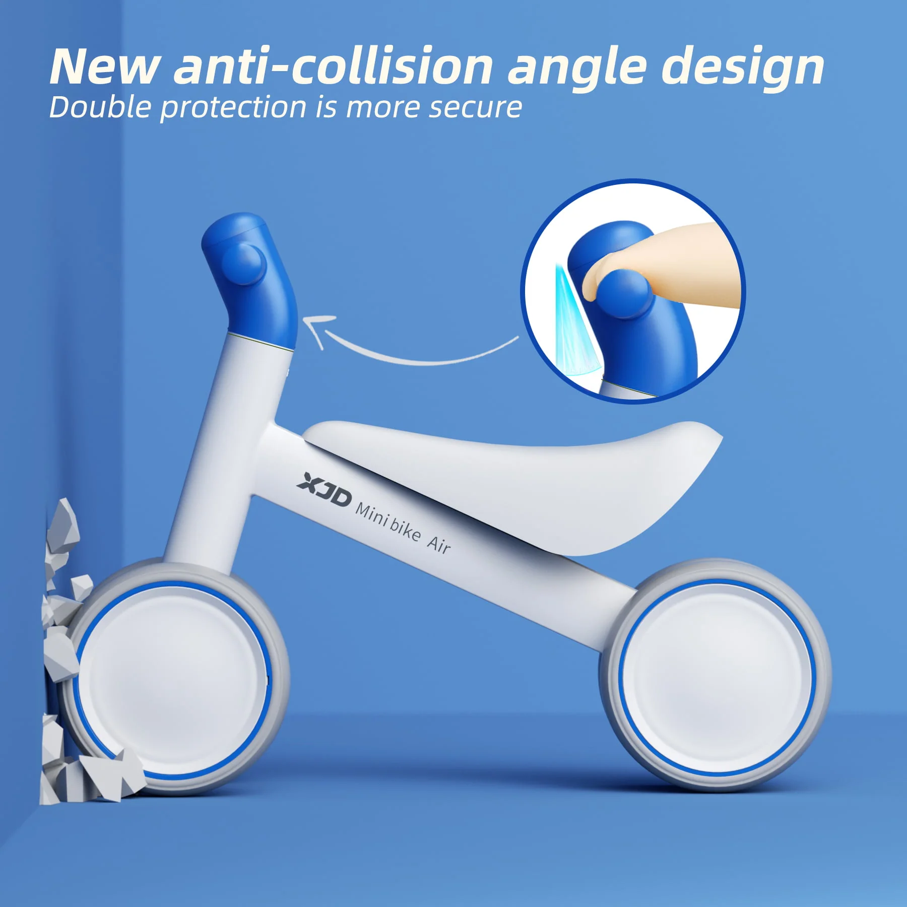 YUFU Baby Balance Bikes Bicycle Baby Toys for 1 Year Old Boy Girl 12 Month -24 Months Toddler Bike Infant No Pedal 4 Wheels First Bike or Birthday Gift Children Walker