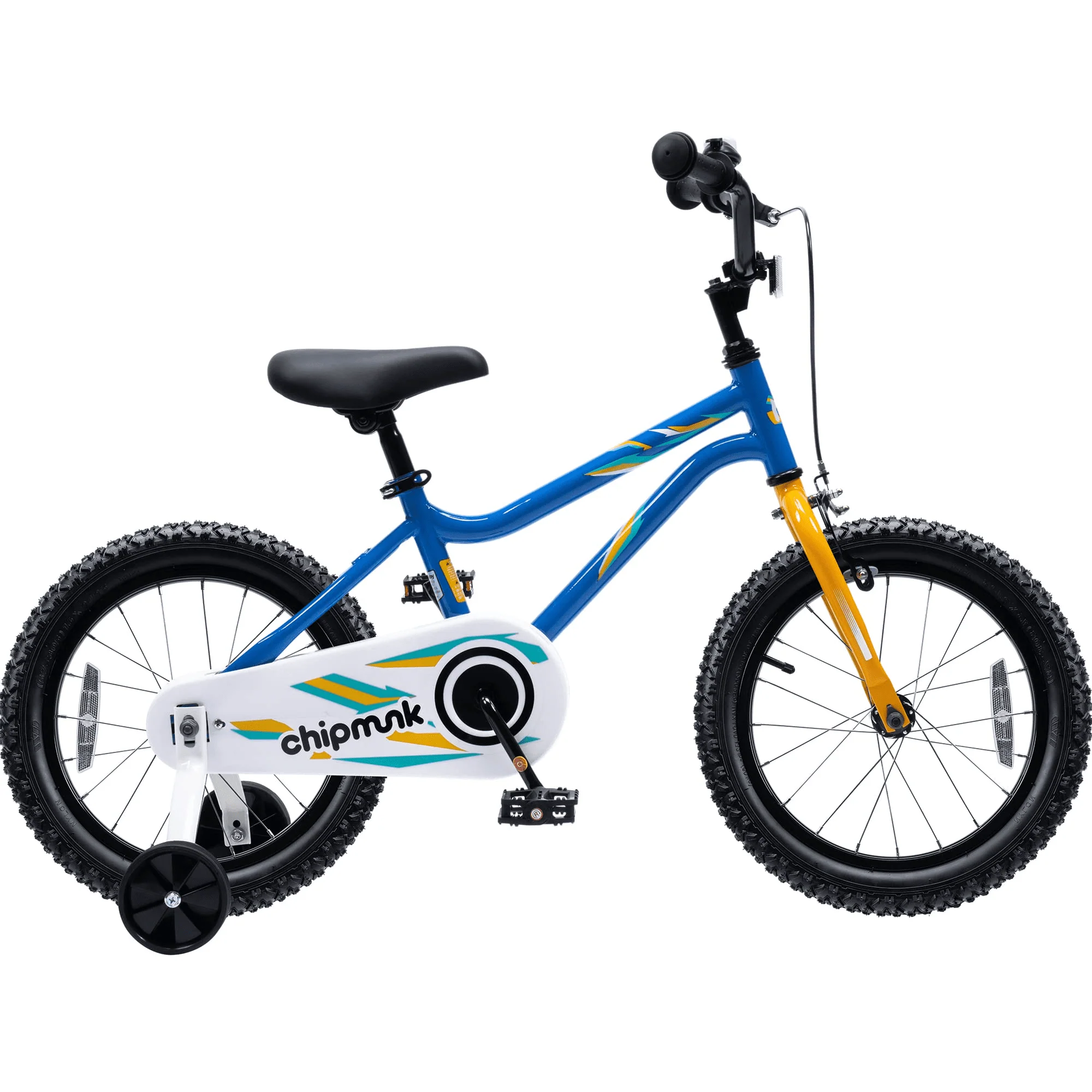 RoyalBaby Chipmunk Kids Bike Boys Girls 14 Inch Bicycle with Training Wheels Blue