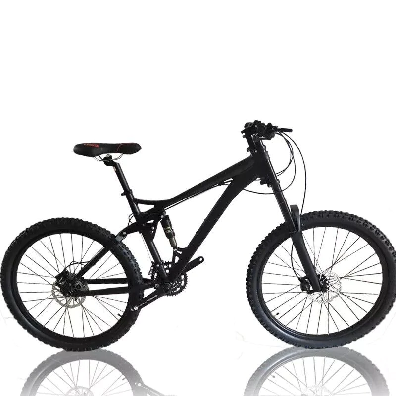 26 inch mountain bike 24 speed full suspension bicycle hydraulic brakes