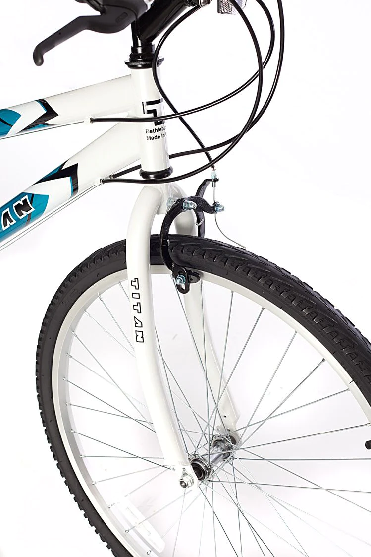 Titan 101-8415 Wildcat Women&s;s 12-Speed Teal Blue/White Mountain Bike