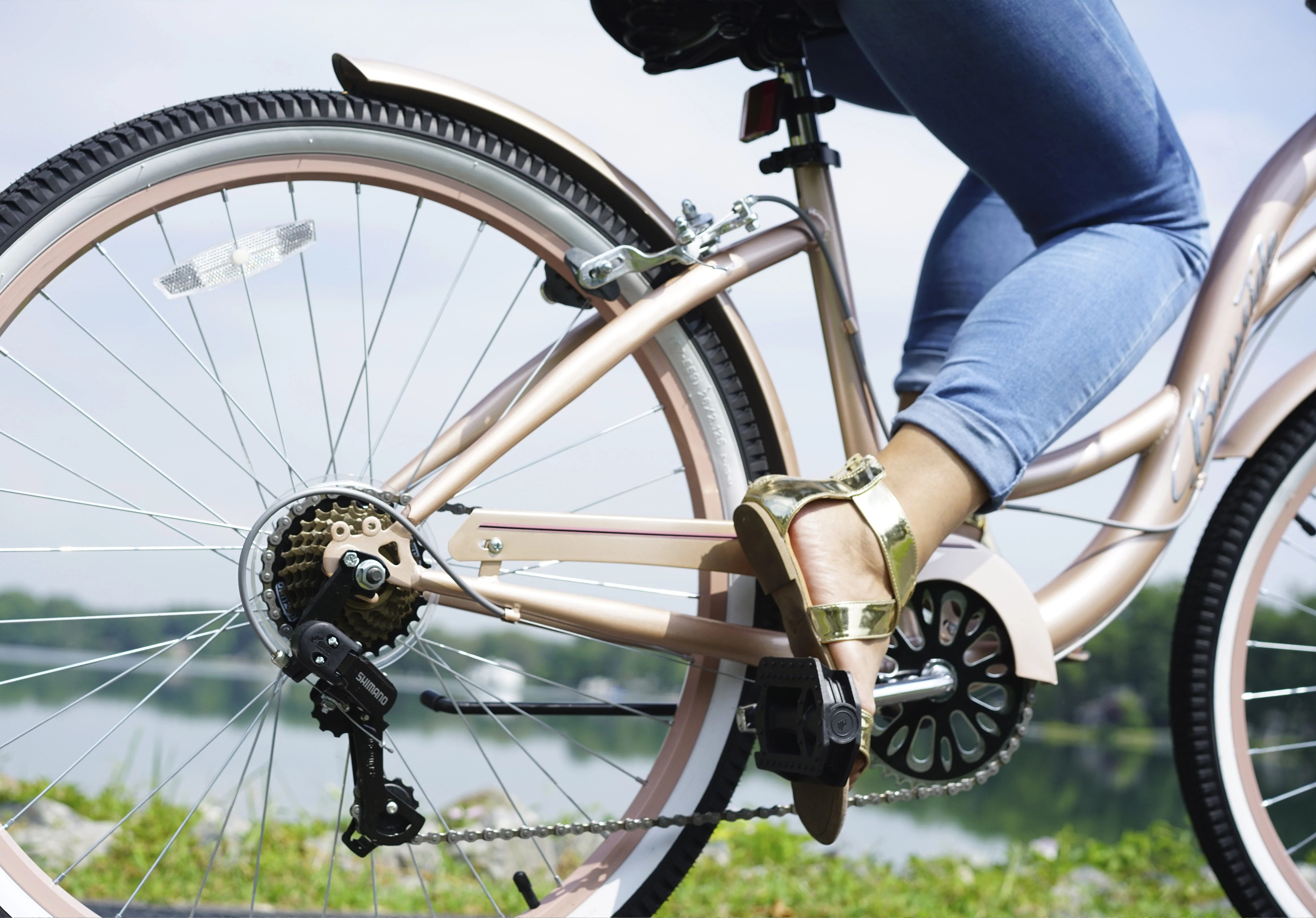 Kent 26 in. Bayside Women's Cruiser Bike, Rose Gold