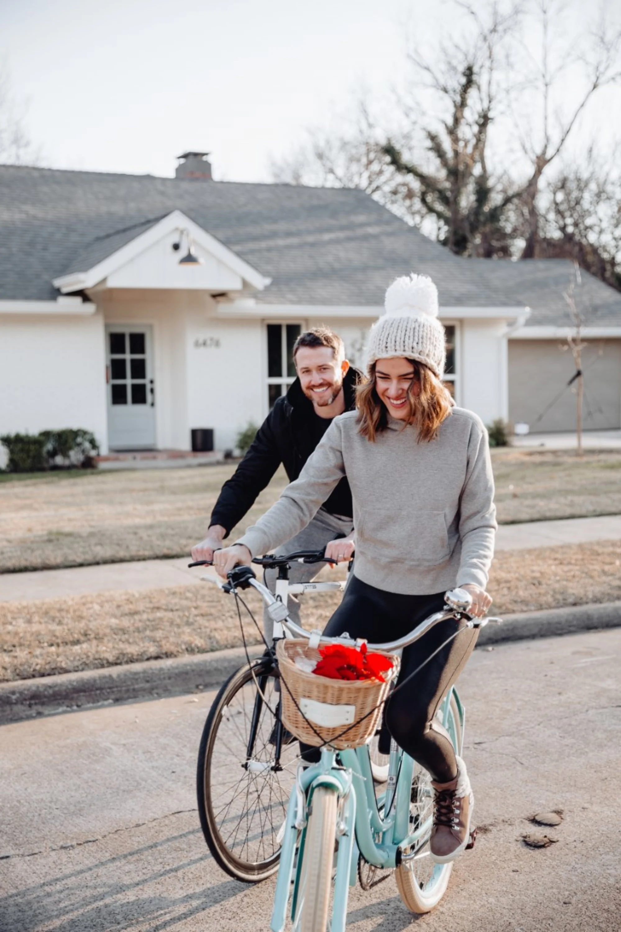 Cabo Cruiser Bike, 26-inch wheels, vintage-style womens frame, blue