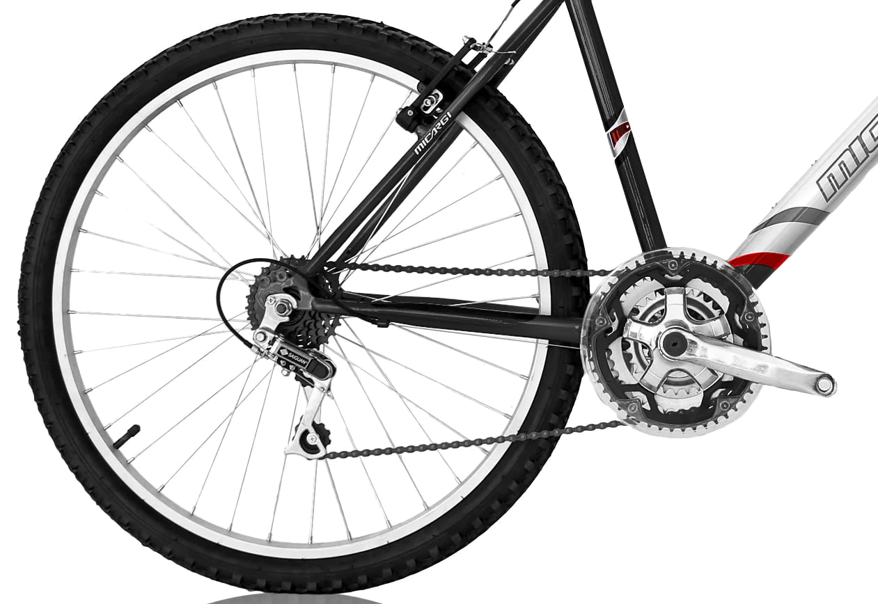 Wonder Wheels 26 In. Mtb 18 Speed Bicycle, Bike, Steel Frame Alloy Rims 36 H - Black