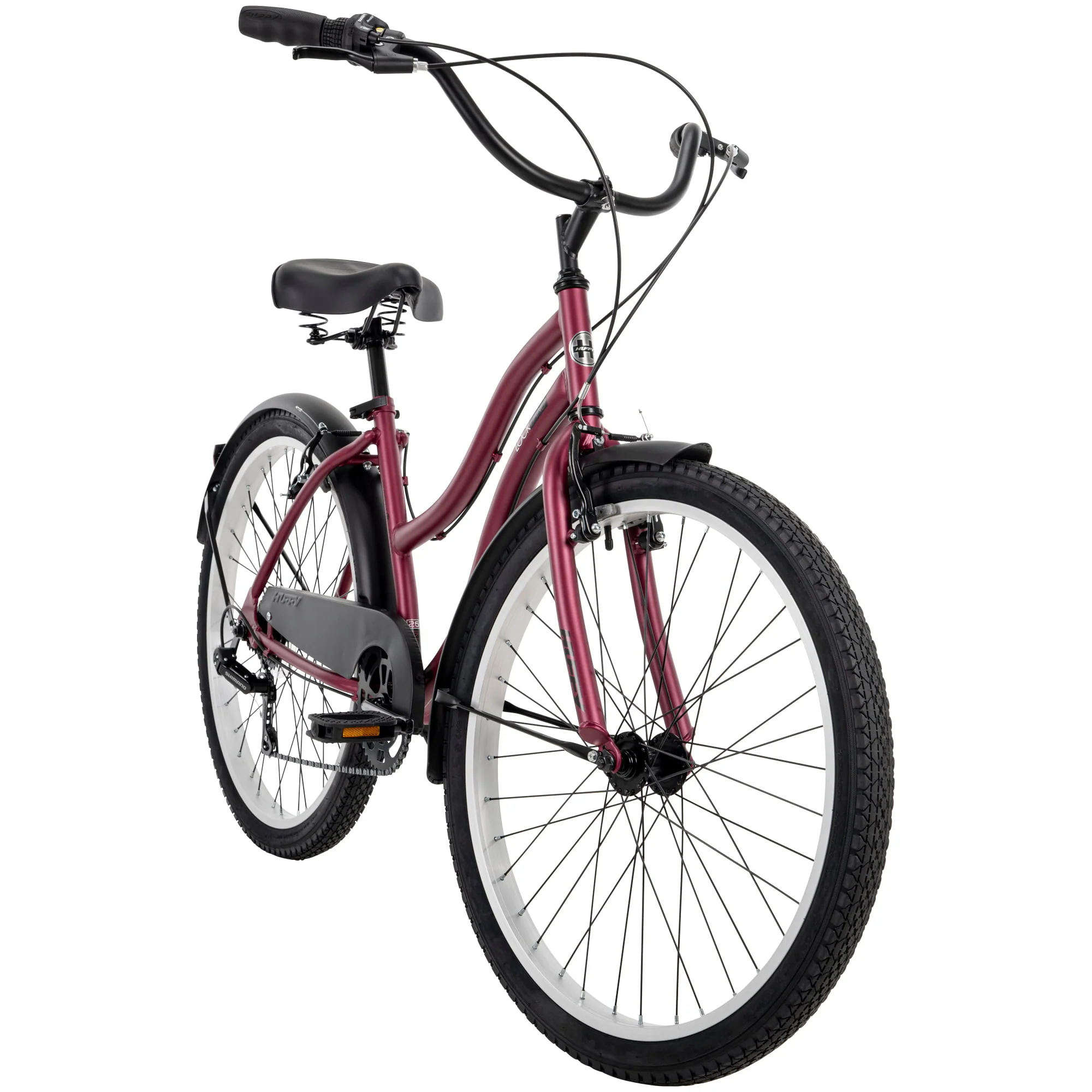Huffy Lockland 26-inch 7-speed Cruiser Bike for Women, Pink