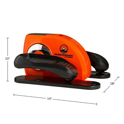 Under Desk Elliptical – Seated Exercise Equipment for a Low-Impact Workout – Work from Home Fitness Accessory by WAKEMAN