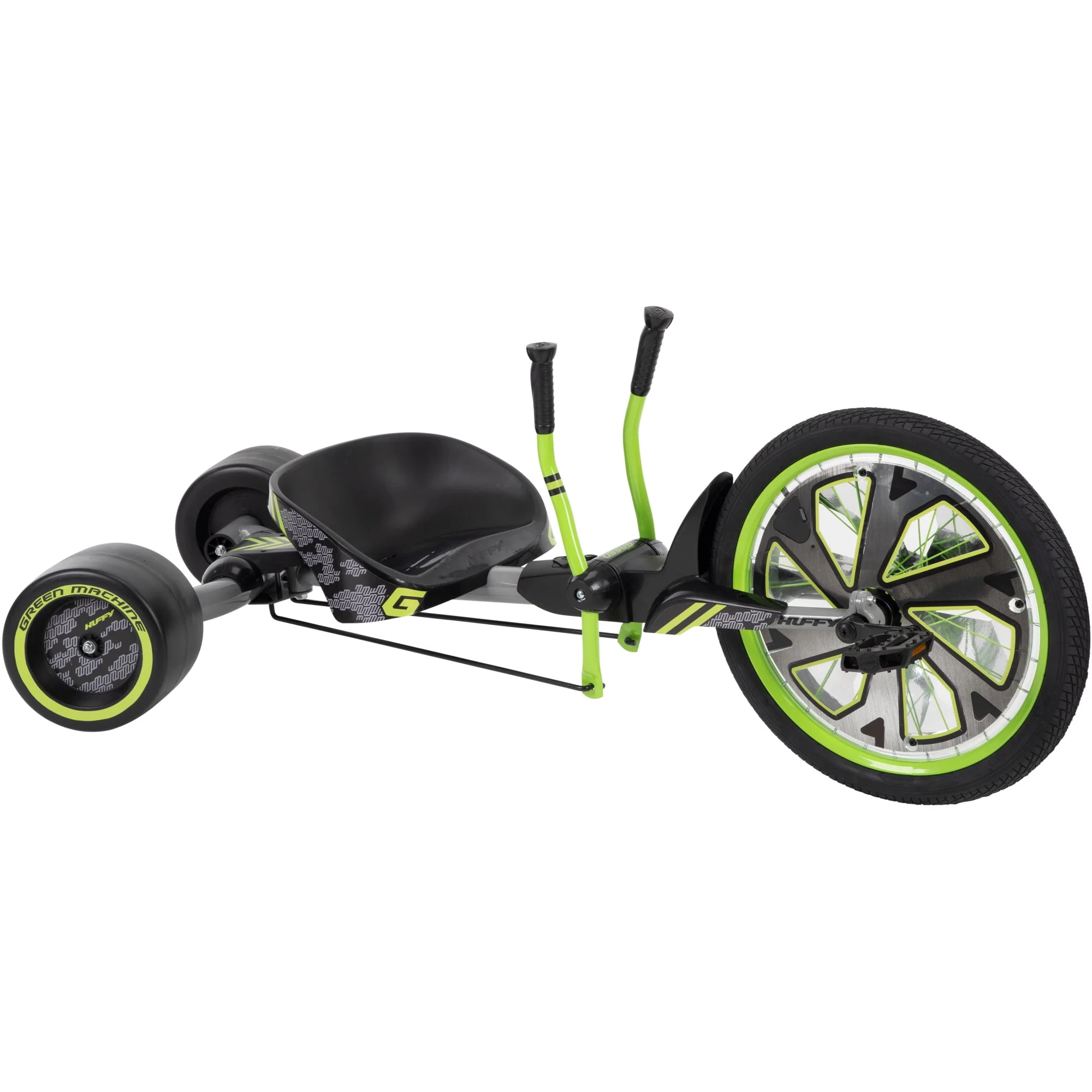 Huffy Green Machine 20-inch 3-Wheel Tricycle in Green and Gray