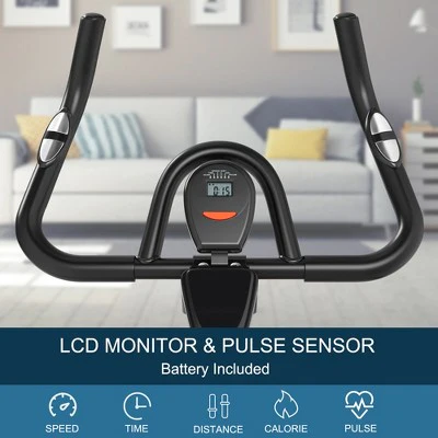 Superfit Fitness Cycling Bike Magnetic Exercise Bike W/35Lbs Flywheel Home Gym