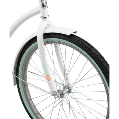 Schwinn 24" Legacy Kids' Cruiser Bike - White