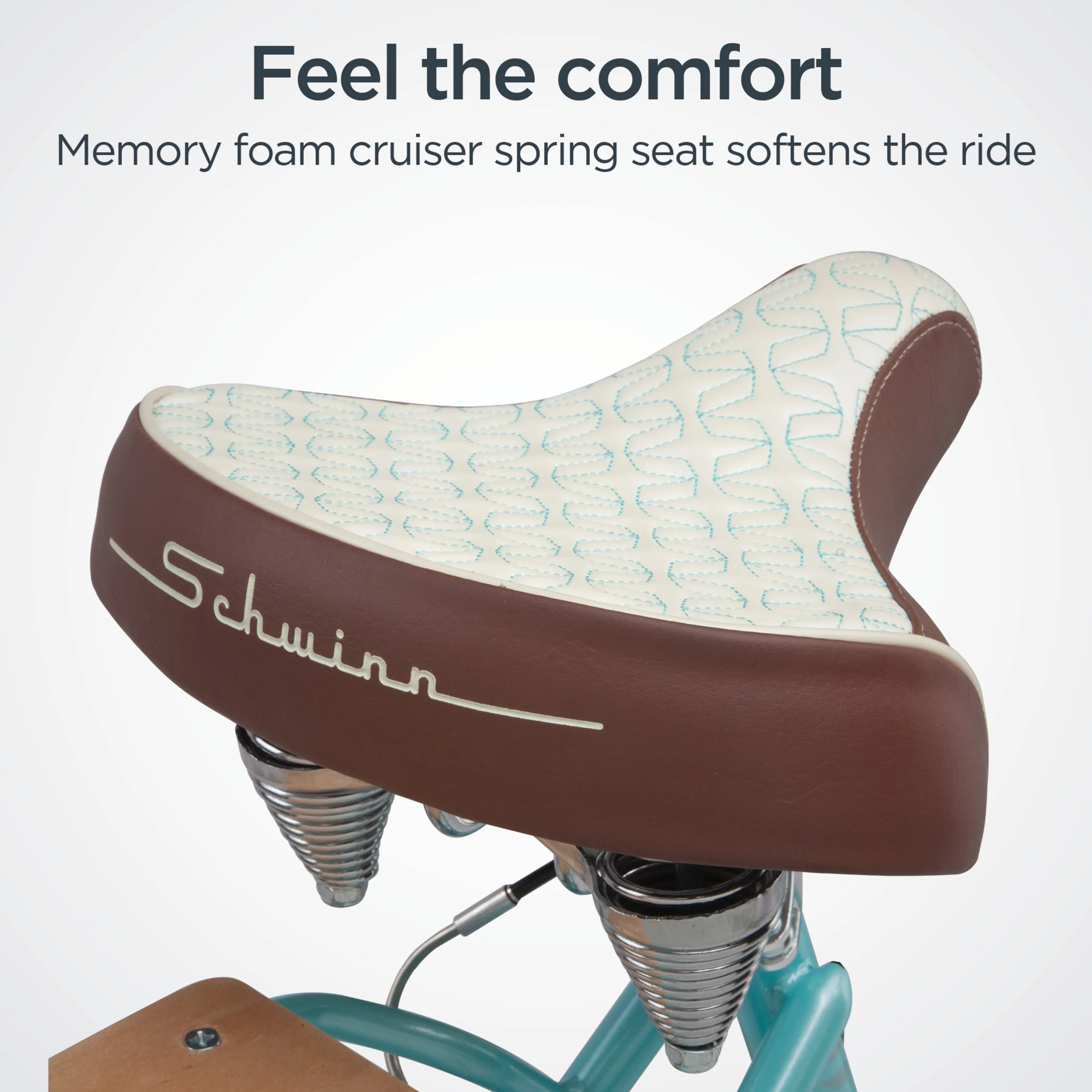 Cabo Cruiser Bike, 26-inch wheels, vintage-style womens frame, blue