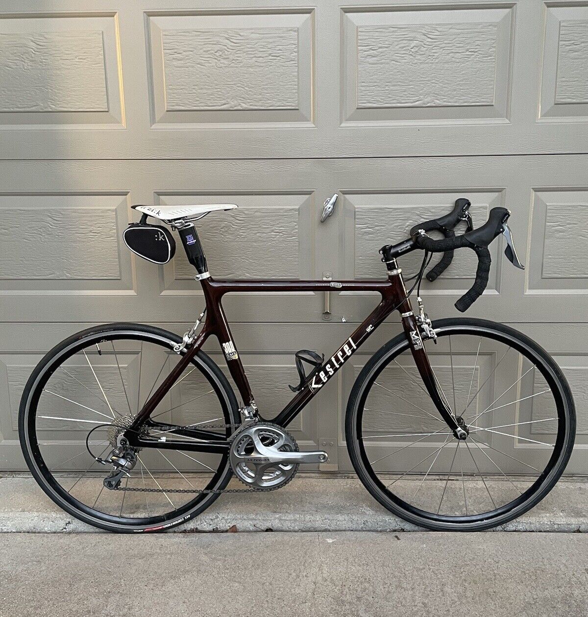 Kestrel EMS 300 Carbon Road Bike Shimano Ultegra Groupset 56cm Mavic Wheelset