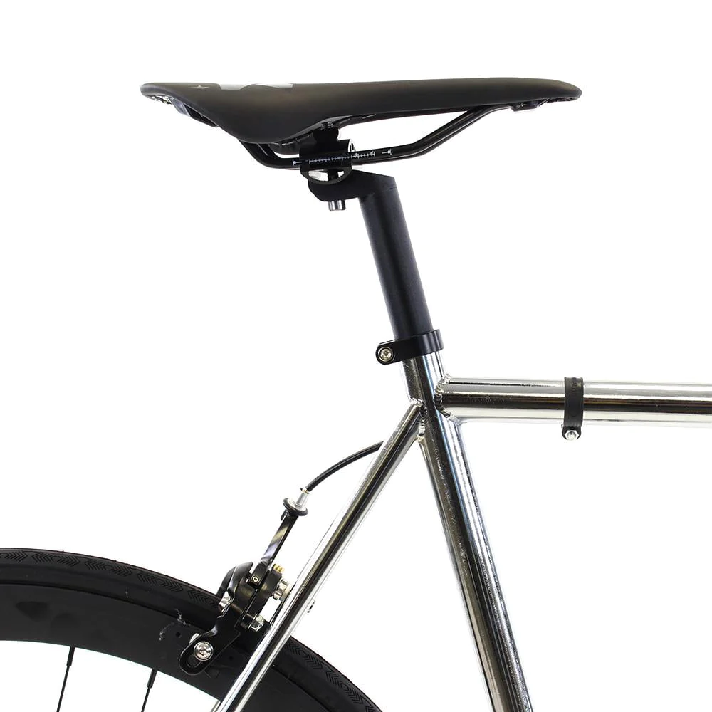 Golden Cycles Chrome Chrome/Black Fixed Gear 55 cm